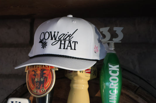 White Cowgirl Hat