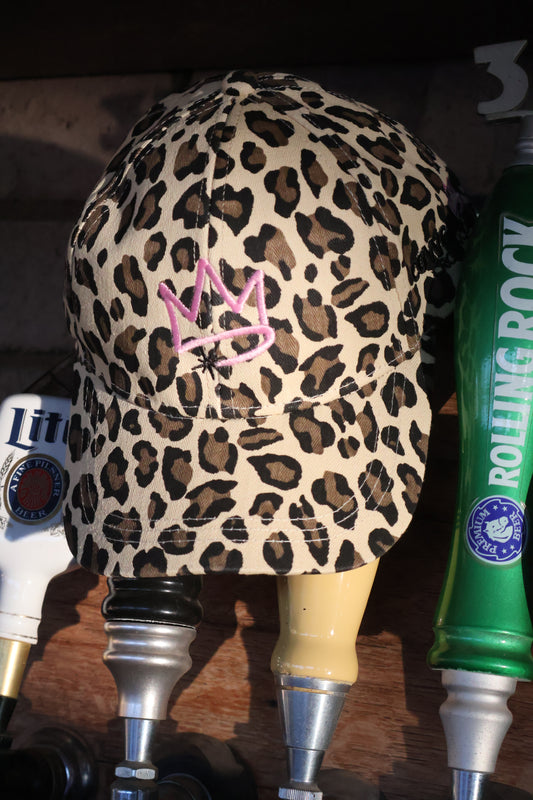 Cheetah Crown Dad Hat