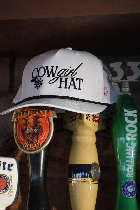 White Cowgirl Hat