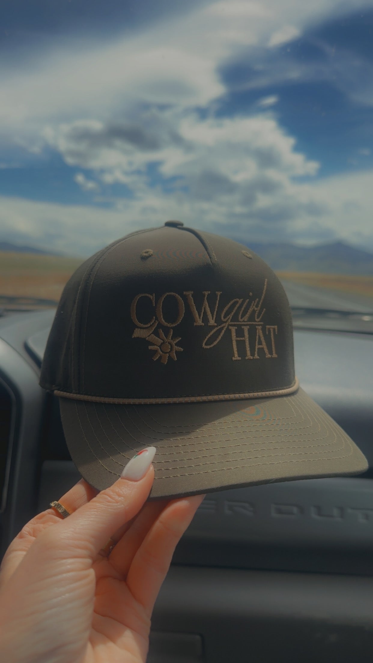 Deep Sage Cowgirl Hat